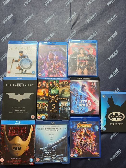 Продавам blu-ray филми