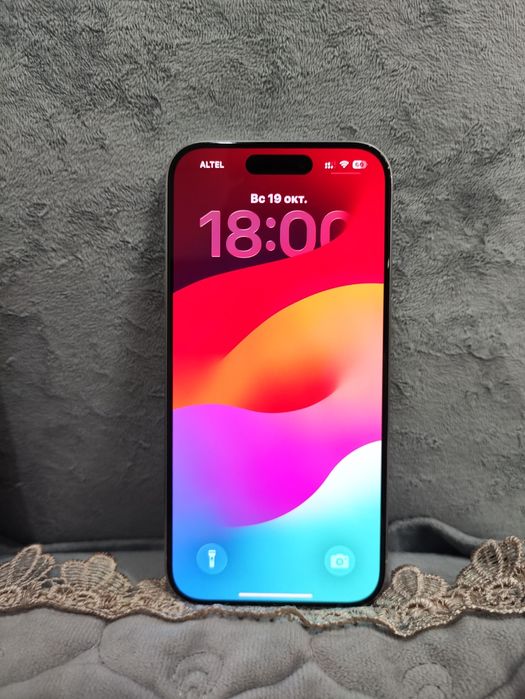 КАСПИ ЖУМА Продаю iPhone 15 Pro 256 ГБ | White Titanium