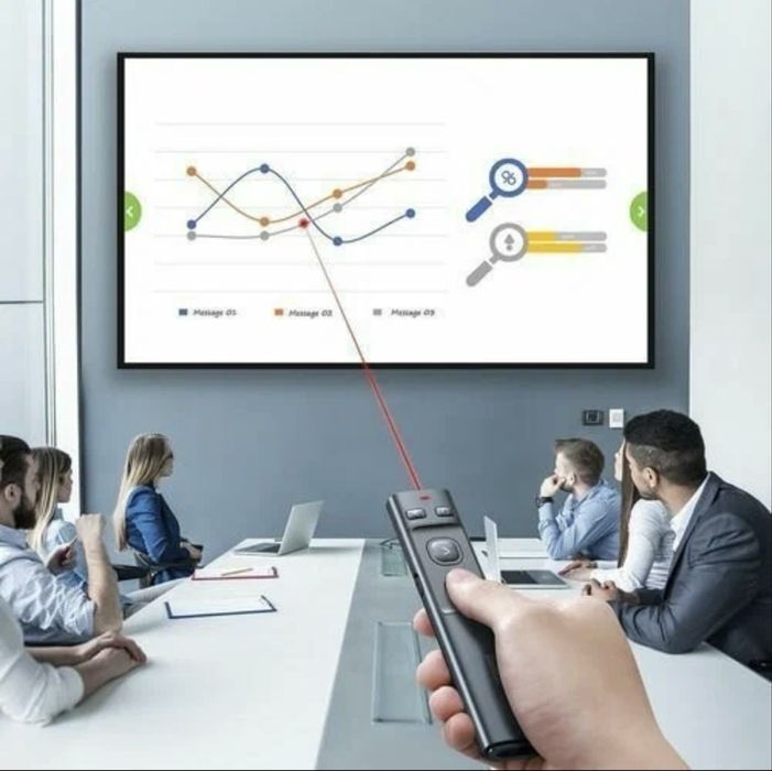 Kliker/Лазерная указка/презентер Baseus Orange Dot wireless(ACFYB -0G)