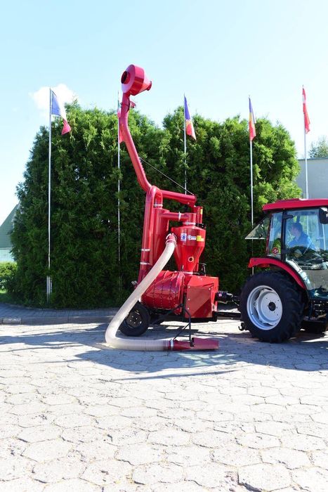 Transportor pneumatic pt transport cereale 43,5to/h - NOU actionat PTO