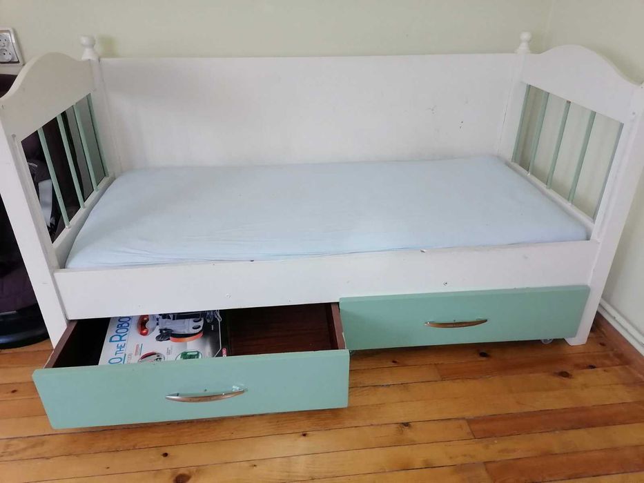 Бебешко / Детско легло 120/60 см. Латексов матрак