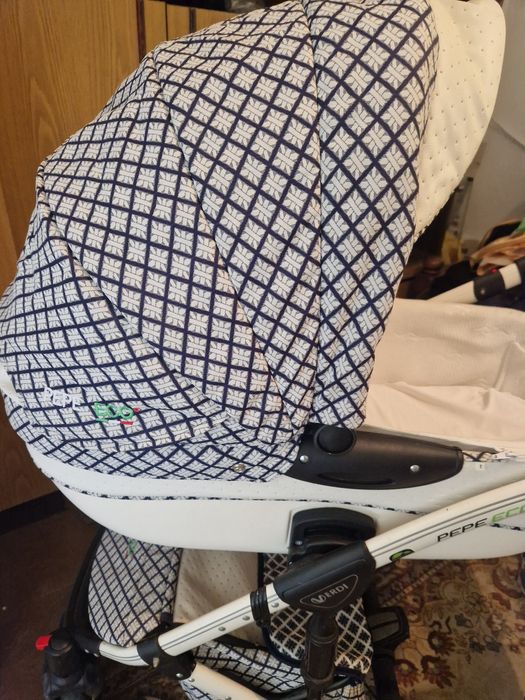 Бебешка/детска количка 3 в 1 Verdi Pepe Eco Plus Limited