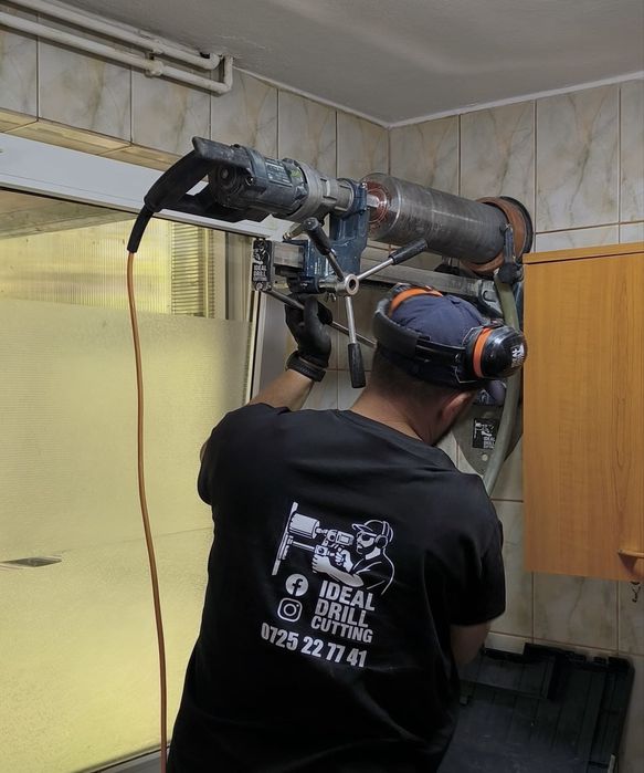 Gauri Hota Centrala Aer Carotare Beton Ploiesti , Carotate Fara Praf