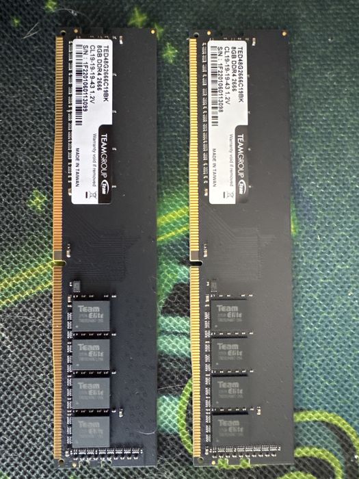 Оперативная память 8гб DDR 4 2666
