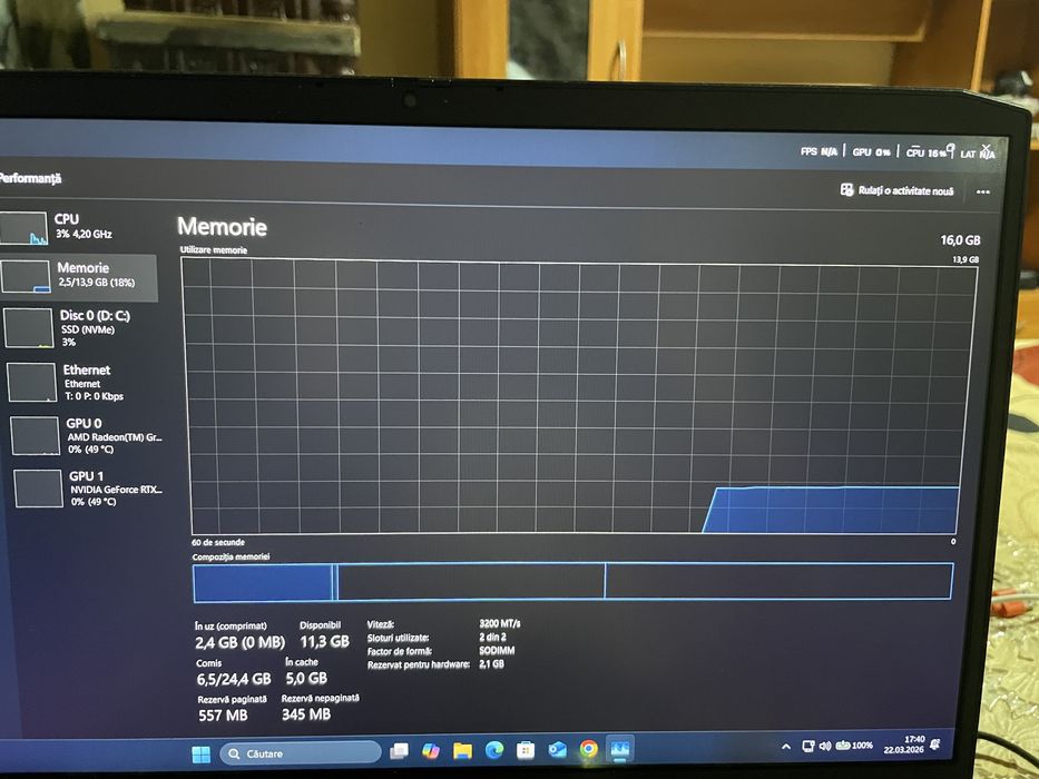 Leptop gaming Idealpad 3