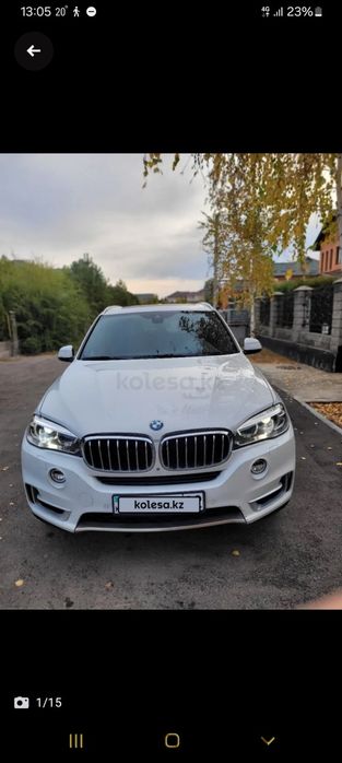 Бампер задний от BMW X5 2016 года
