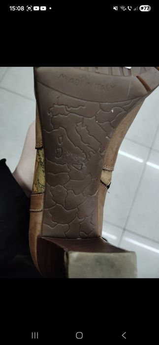 Cizme damă Alviero Martini piele naturală