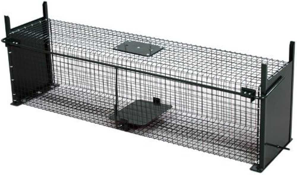 Capcana cu 2 usi / intrari  pentru vulpe , jder , vidra , pisica