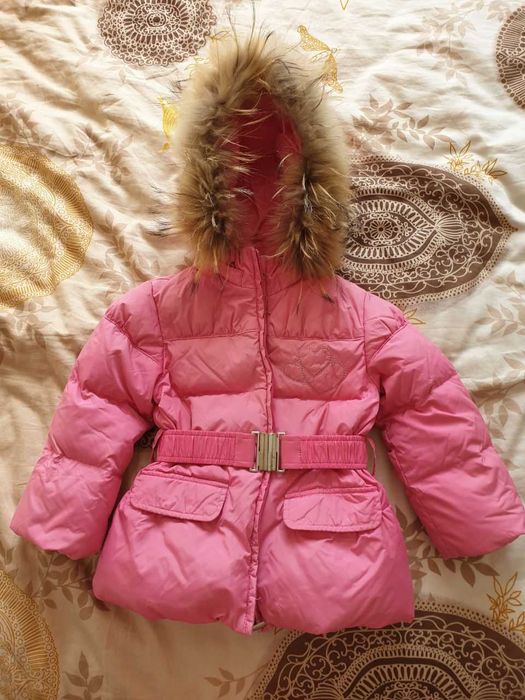 Пуховик для девочки 86-92