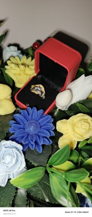 Кольцо серебряное. 925 пробы. Размер 18