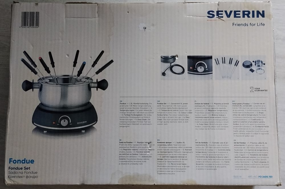 Aparat electric fondue