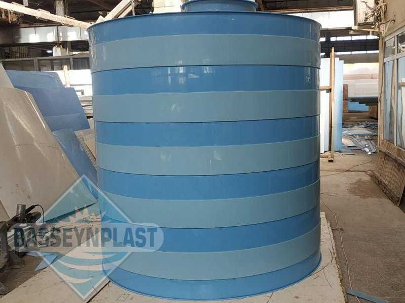 Эко-емкость 6м3, тонн пластиковая для воды из полипропилена, резервуар