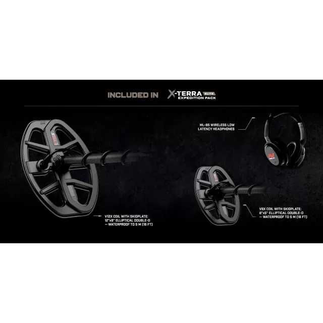 Металотърсач Minelab X-Terra Elite Expedition Pack+Minelab Pro-Find 35