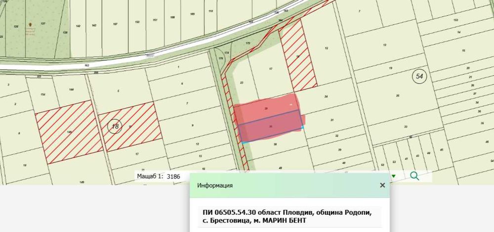 Продава се Земеделски имот в с. Златитрап, Област Пловдив -  кв.м за 12 €/дка - Снимка #2