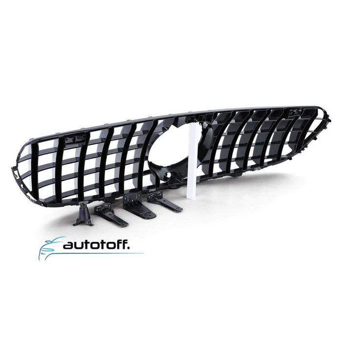 Grila centrla GLC X253 C253 compatibila cu Mercedes (15-18) Panamericana Crom Design