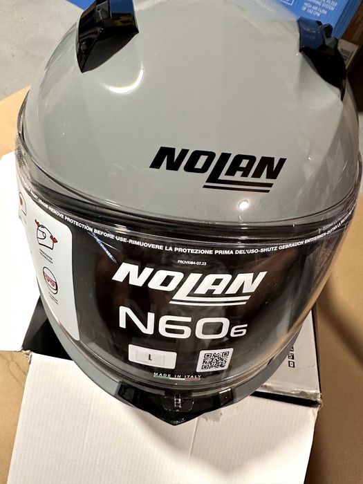 Casca moto Nolan N60-6 303 Grey marime L Noua