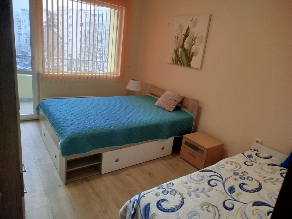 Давам под наем двустаен апартамент в славейков