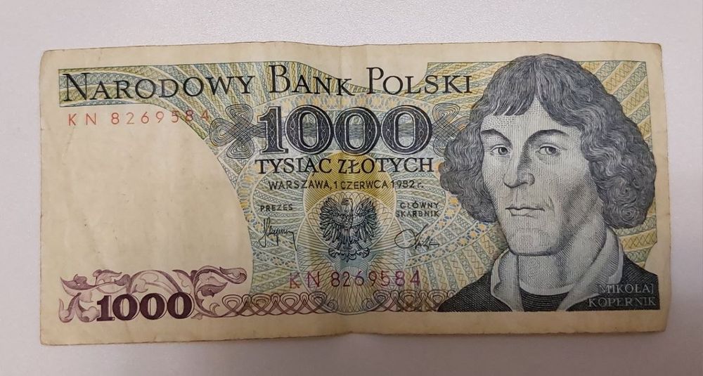 Старые польские бонкноты