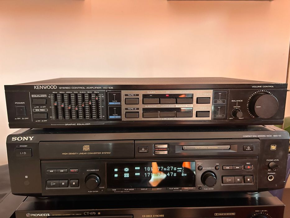 Vand preamplificator cu egalizator Kenwood KC105