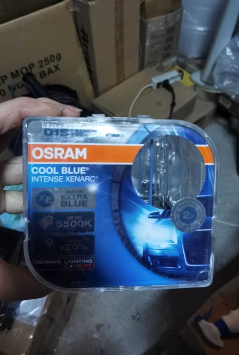 Set 2 becuri xenon D1S Osram Off Road, 35W, 5500K, Cool Blue Xenarc