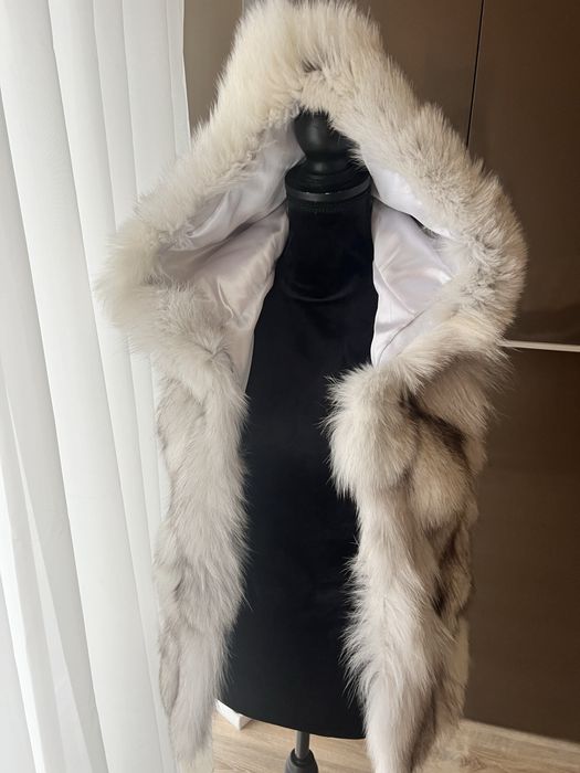 Vesta dama blana vulpe
