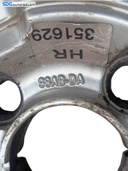 Set 4 Jante Janta Roata Roti Aluminiu R15 Ford Puma 1997 - 2002 (6JX15H2 ET 52.5) [JNT0029]