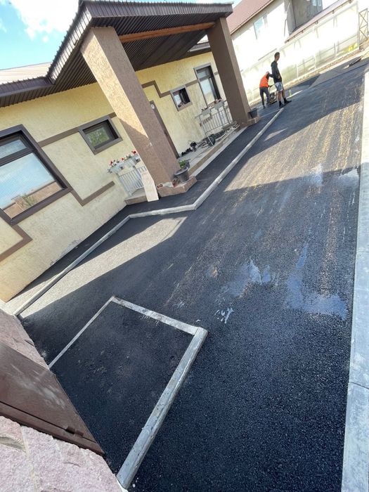 Асфальтирование. Укладка асфальта Асфальт