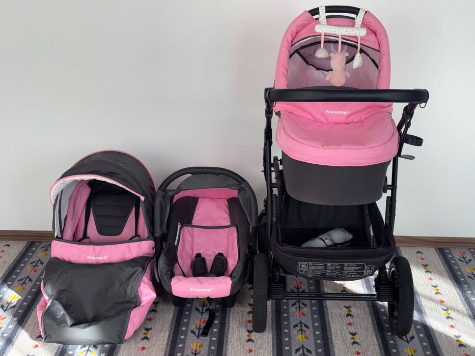 Cărucior Krausman 3 in 1