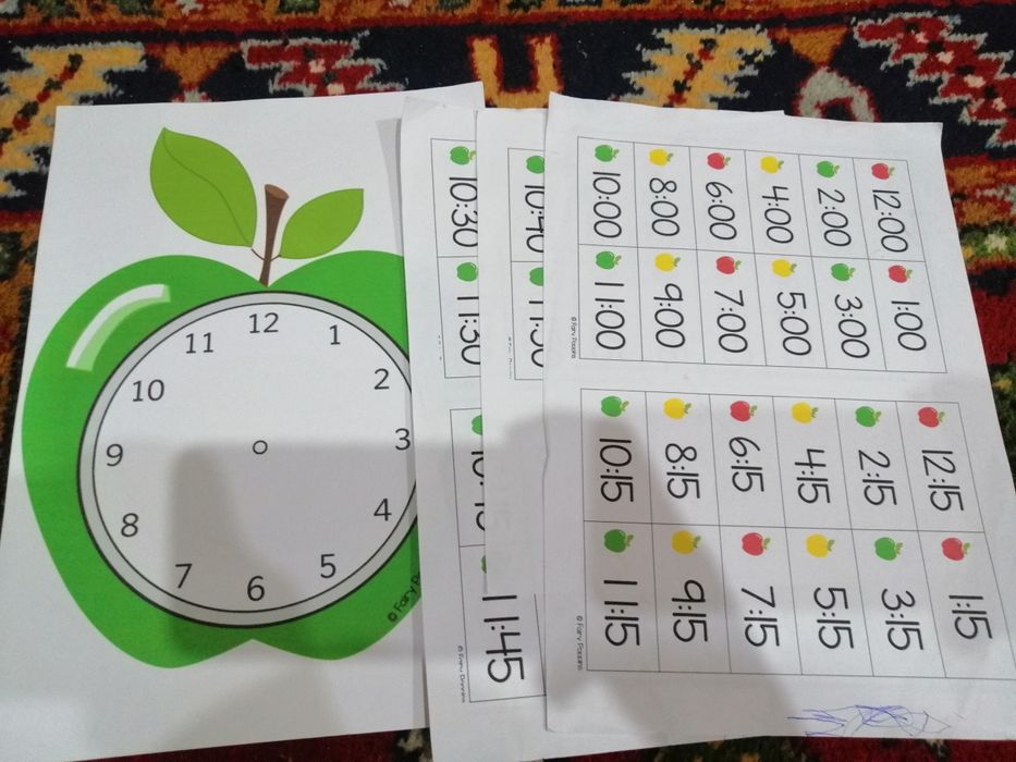 Развивающие материалы