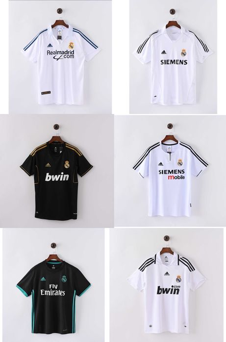 Футболни тениски на Реал Мадрид / Real Madrid