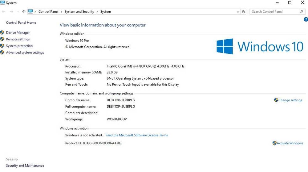Vand unitate i7-4790k - 32GB ram - GTX 970
