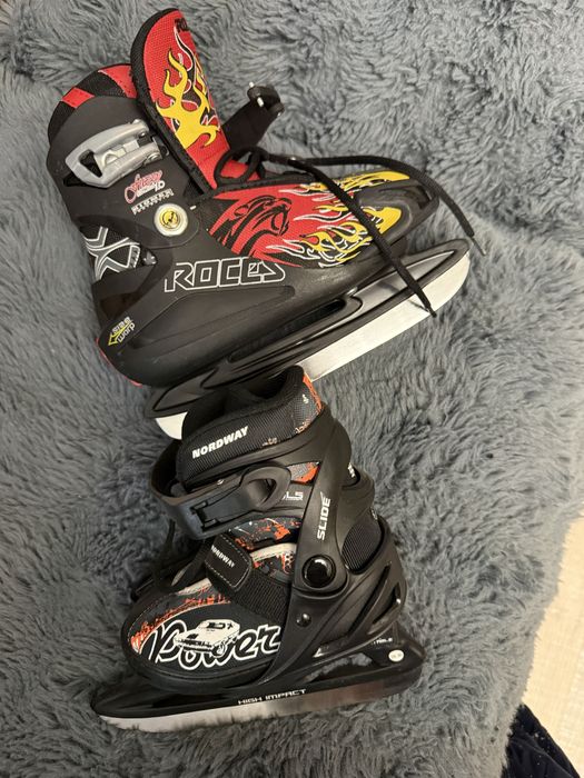 Коньки детские раздвижные