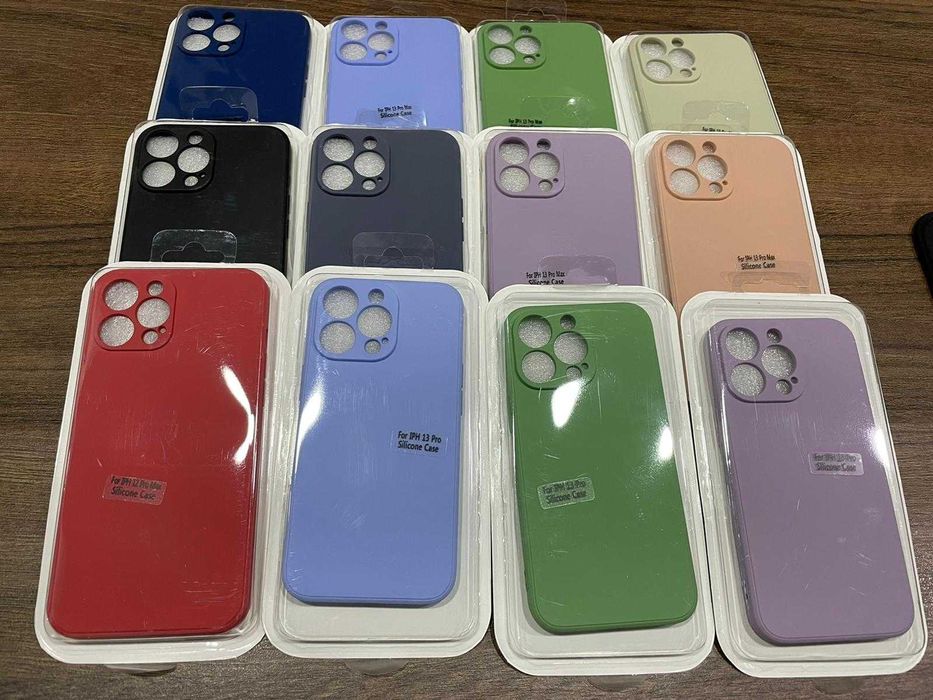  Carcasa Spate iphone 12 Pro Max Black Gold Alb Silver 