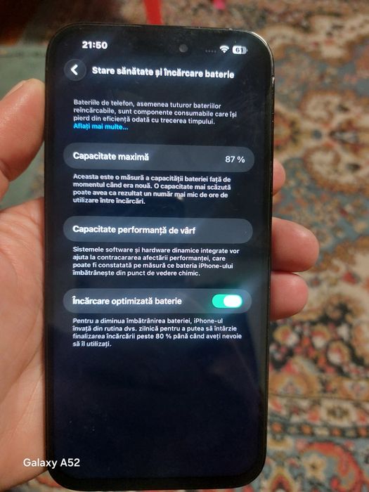 Iphone 14 Promax 128 gb baterie 87%