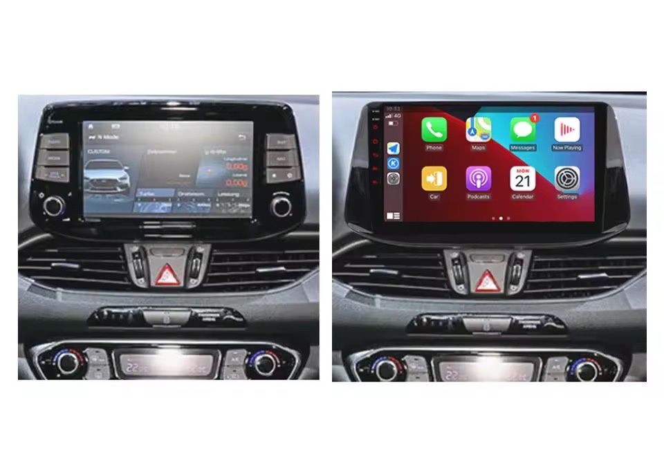 Navigatie cu sistem dedicat Hyundai  i30 / Android si CarPlay