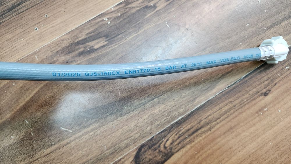 Маркуч за пералня чиста вода 1,6м - с филтър