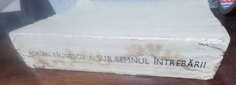Adrian Paunescu dedicatie autograf catre  Ion Tugui