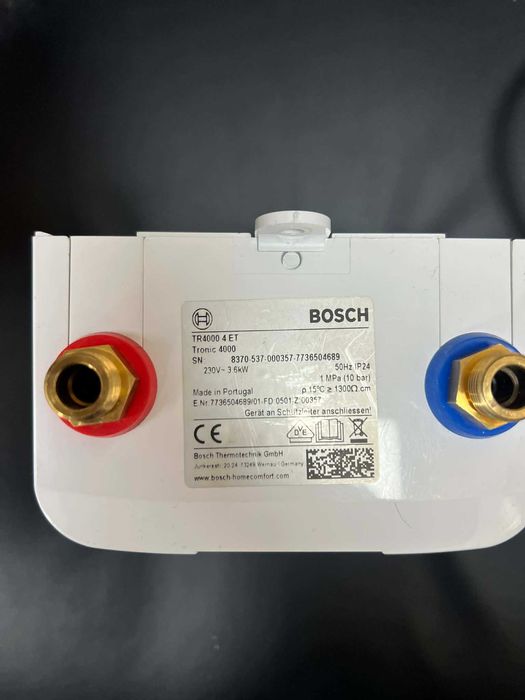Проточен бойлер BOSH TRONIC 4000