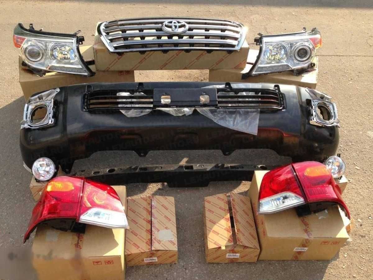 Бампер фара капот крыло Toyota Land Cruiser 200 ленд крузер 200: 50 000 ...