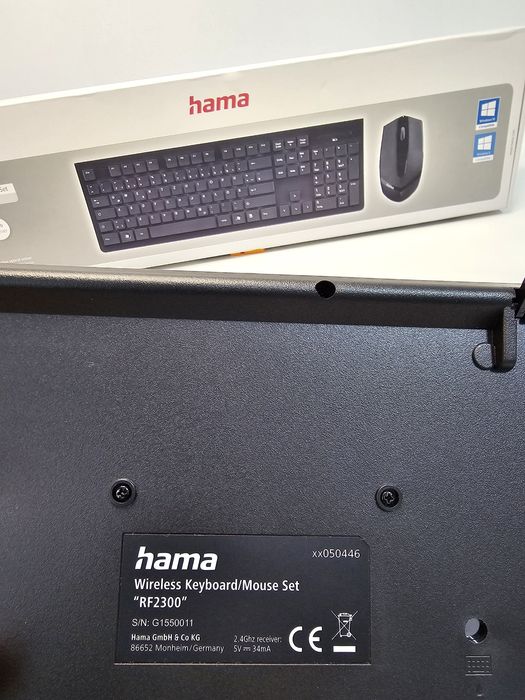 Kit Tastatura + Mouse Wireless Hama - Noi