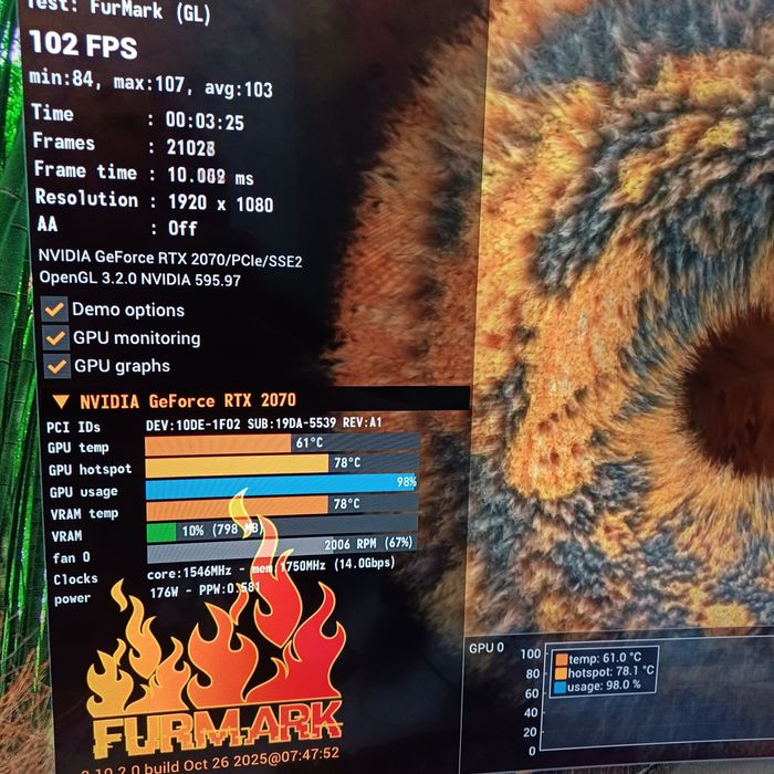 RTX 2070 8GB Видеокарта