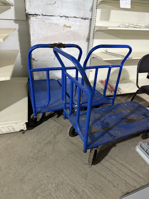 Тележки складские б/у
