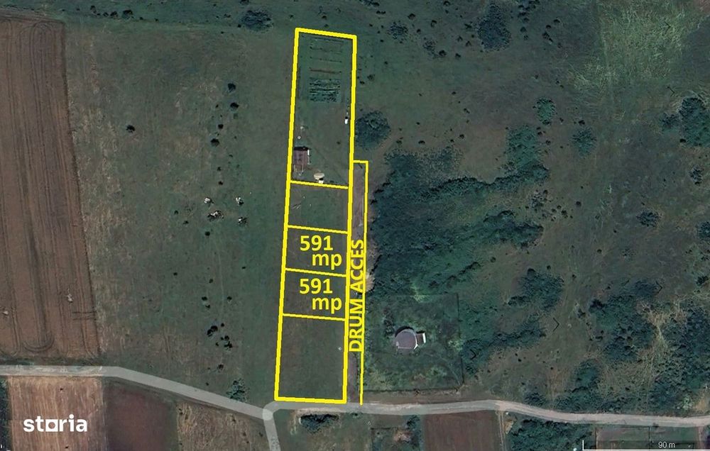 Teren intravilan Cristur cu P.U.Z