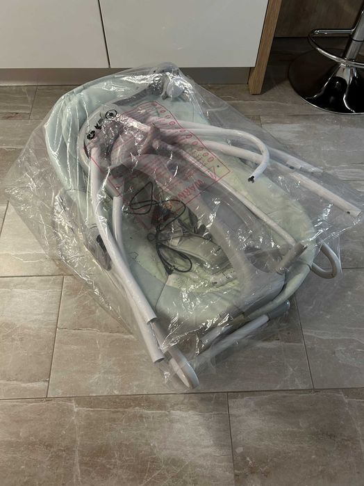 Люлка-шезлонг 2 в 1 KIKKA BOO MIA STELLA MINT