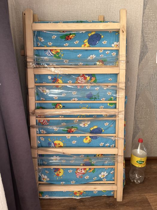 Кровать манеж с матрасом