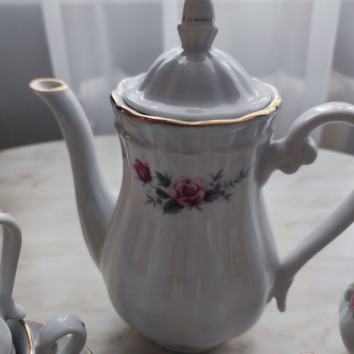 Винтажный кофейный сервиз