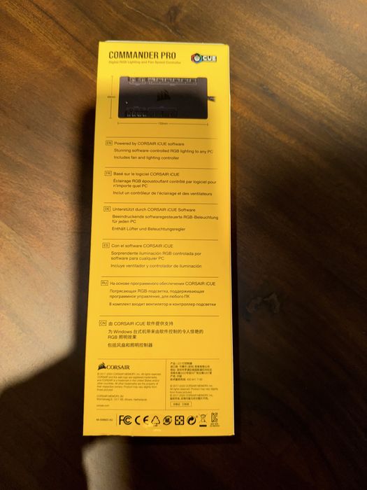 Corsair Commander Pro – controller RGB & ventilatoare stare impecabilă