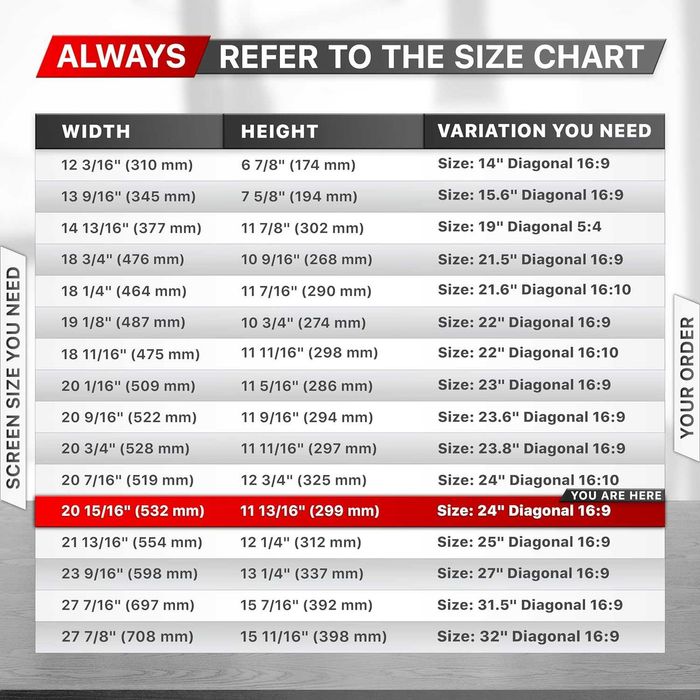 VINTEZ 24 инча 2 броя Филтър за поверителност широкоекран монитор 16:9