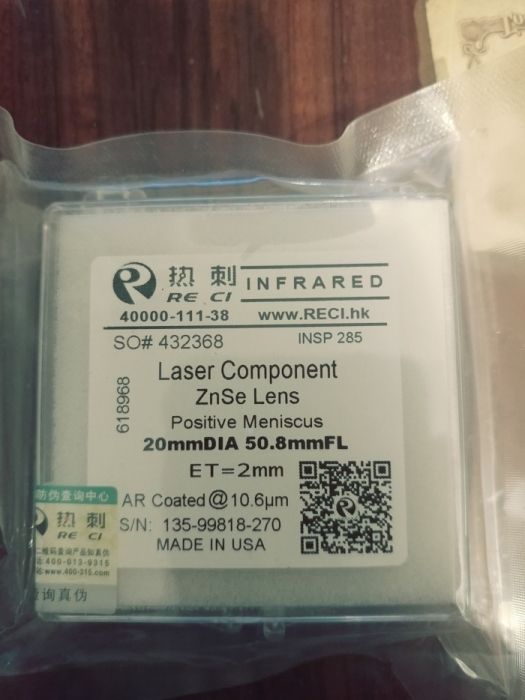 Линзы лупа зеркало ZnSn AsGa Американские на лазерный станок CO2