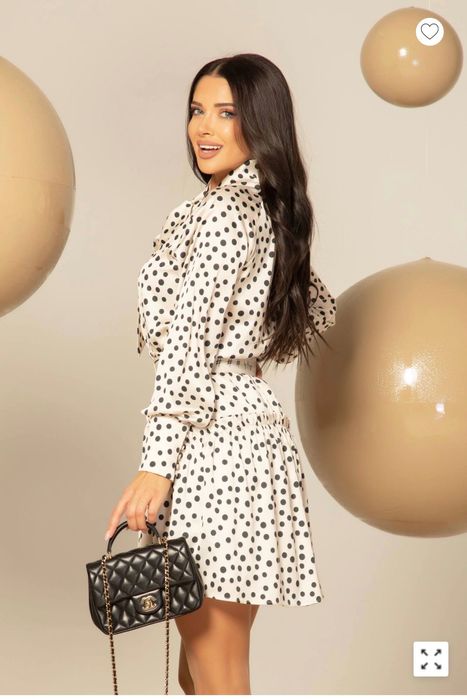 Рокля Alessa Playful Elegance Ruffles С Подвижен Колан